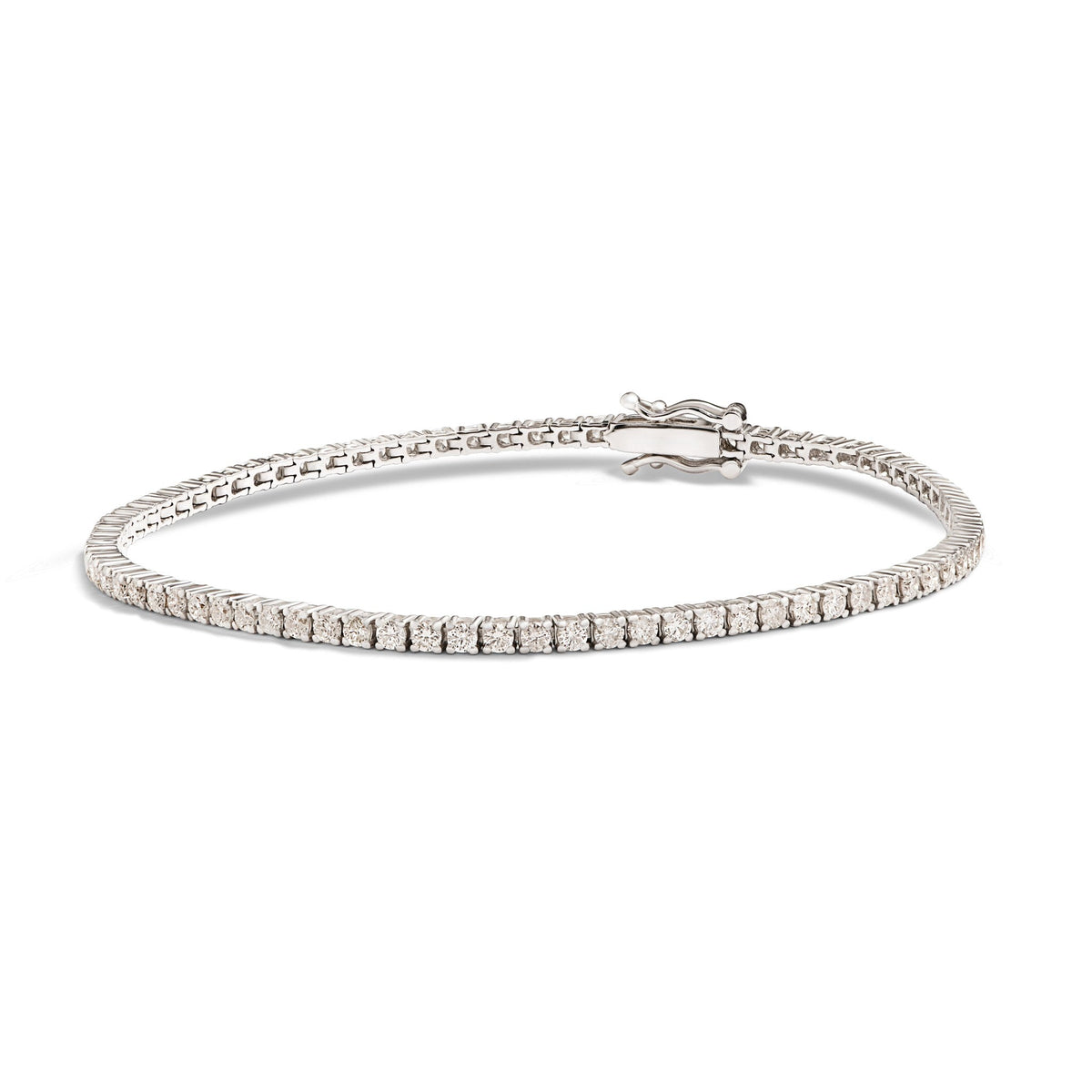 Pulseira Riviera Clássica Diamantes 2,0mm