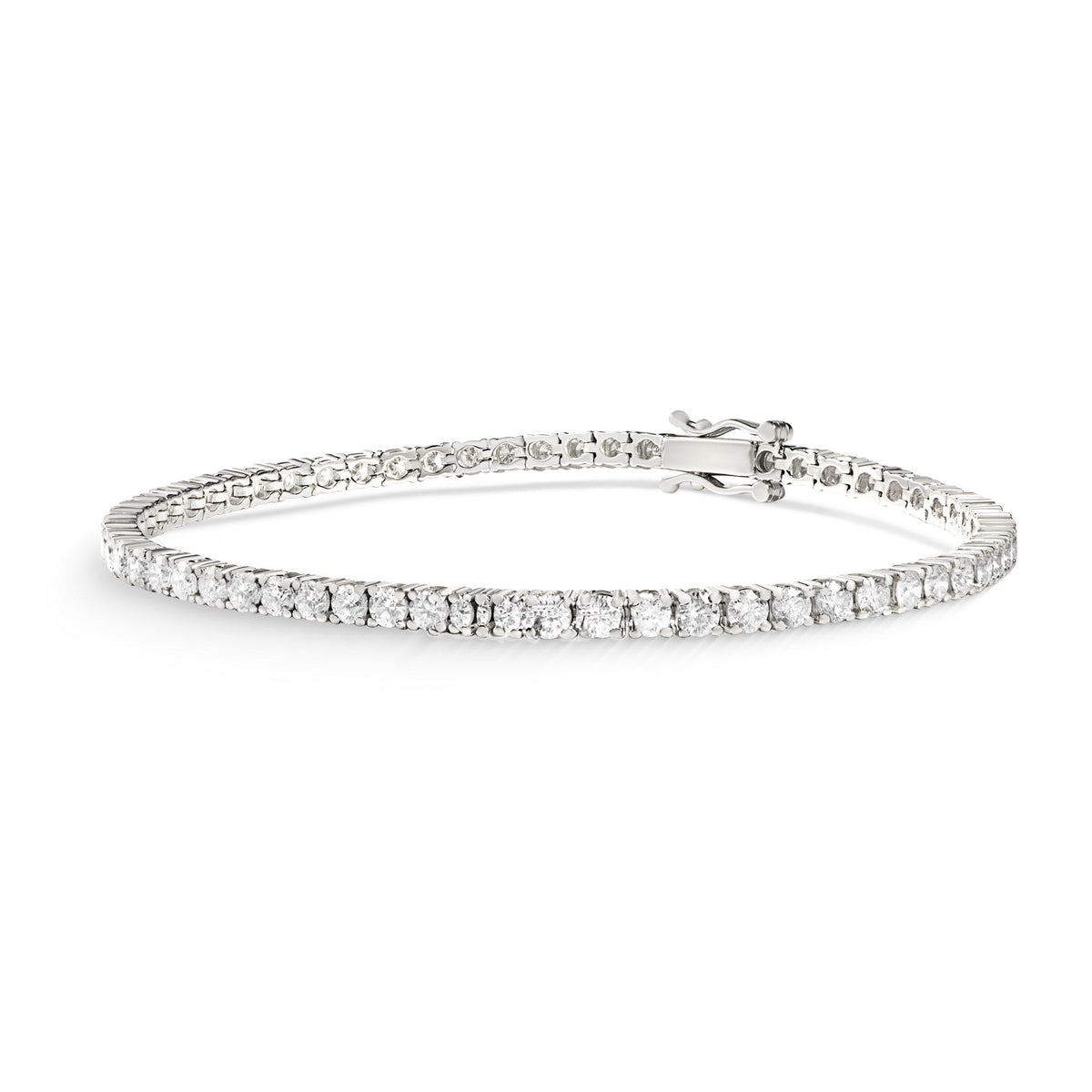 Pulseira Riviera Clássica Diamantes 2,7mm