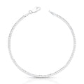 Pulseira de Prata 925 em Malha Groumet