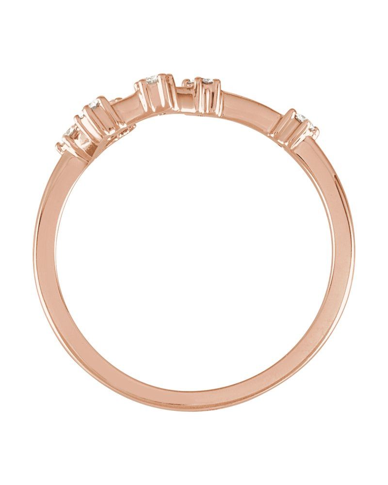 Anel Constelação Signo em Ouro 14k com Diamantes Naturais