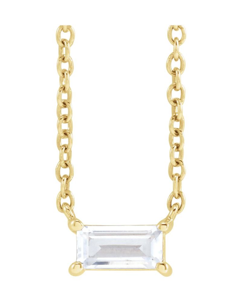 Colar em Ouro 14k com Diamantes de Laboratório – Modelo 3