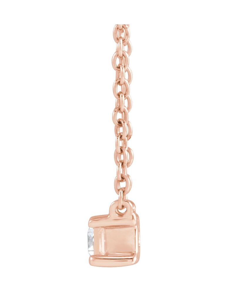 Colar em Ouro 14k com Diamantes de Laboratório – Modelo 3