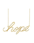 Colar "Hope" em Ouro 14k com Diamantes Naturais