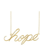 Colar "Hope" em Ouro 14k com Diamantes Naturais