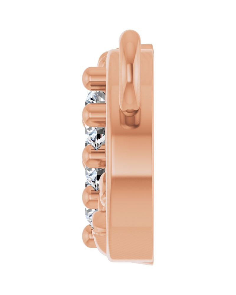 Colar Família Infinito em Ouro 14k com Diamantes de Laboratório – Modelo 3