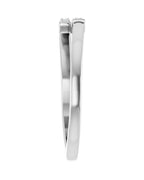 Anel Empilhável em Ouro 14k com Diamantes Naturais – Modelo 5