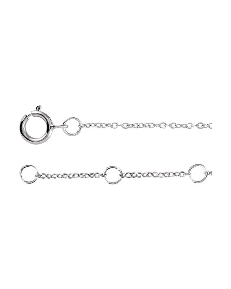 Pulseira Inicial em Ouro 14k com Diamantes Naturais