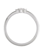 Anel Halo em Ouro 14k com Diamantes Naturais – Modelo 3