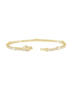 Pulseira Riviera em Ouro 14k com Diamantes de Laboratório – Modelo 16