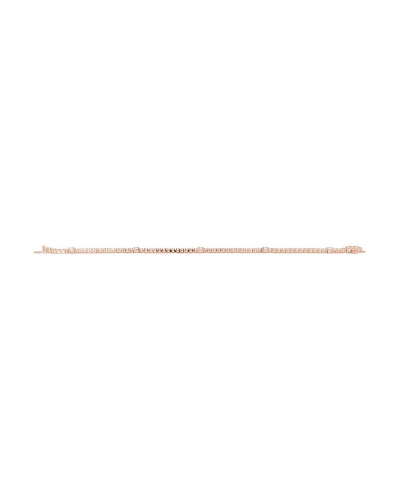 Pulseira Riviera em Ouro 14k com Diamantes de Laboratório – Modelo 16
