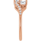 Anel Toi et Moi Delicado – Rosé 14k – perfil