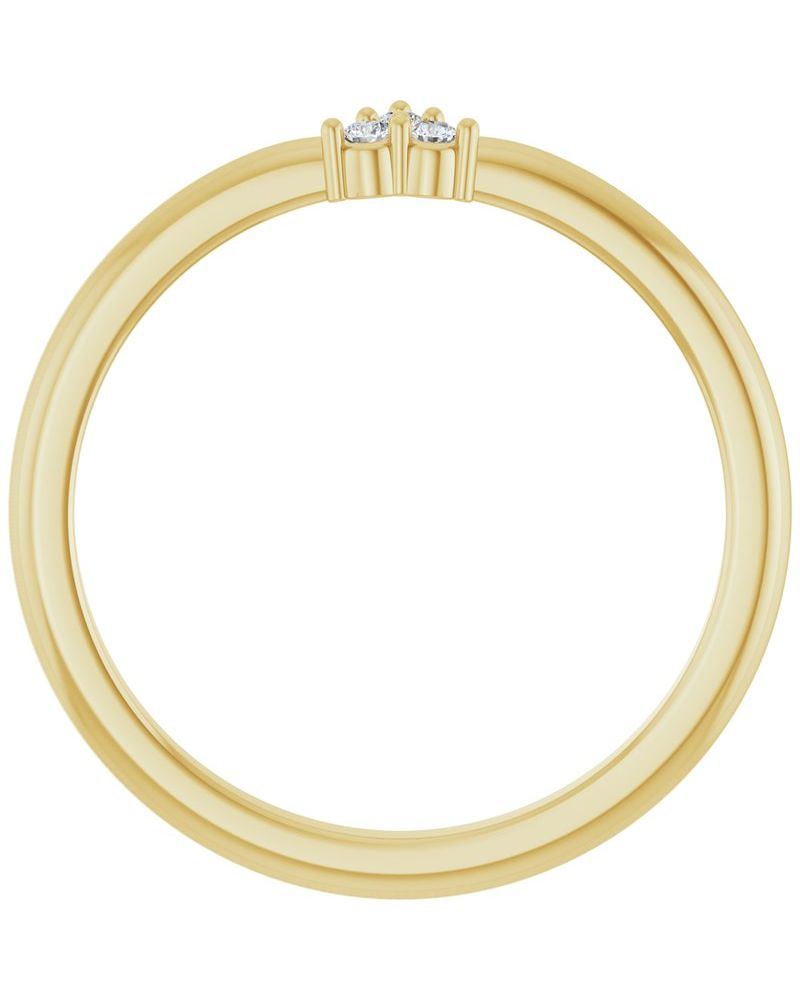Anel Cluster em Ouro 14k com Diamantes Naturais