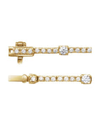 Colar Riviera em Ouro 14k com Diamantes de Laboratório – Modelo 6