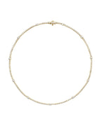 Colar Riviera em Ouro 14k com Diamantes de Laboratório – Modelo 6