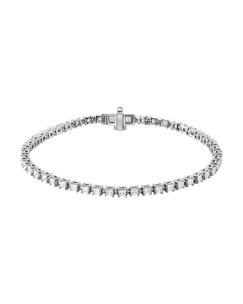 Pulseira Riviera em Ouro 14k com Diamantes de Laboratório – Modelo 15