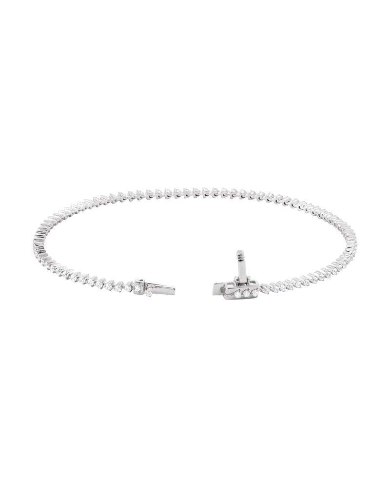 Pulseira Riviera em Ouro 14k com Diamantes de Laboratório – Modelo 14