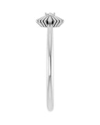 Anel Estrela Cravejado em Ouro 14k com Diamantes Naturais – Modelo 3