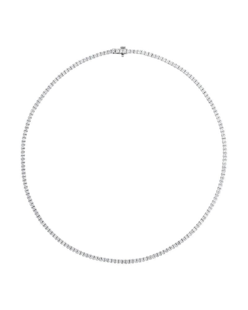 Colar Riviera em Ouro 14k com Diamantes de Laboratório – Modelo 10