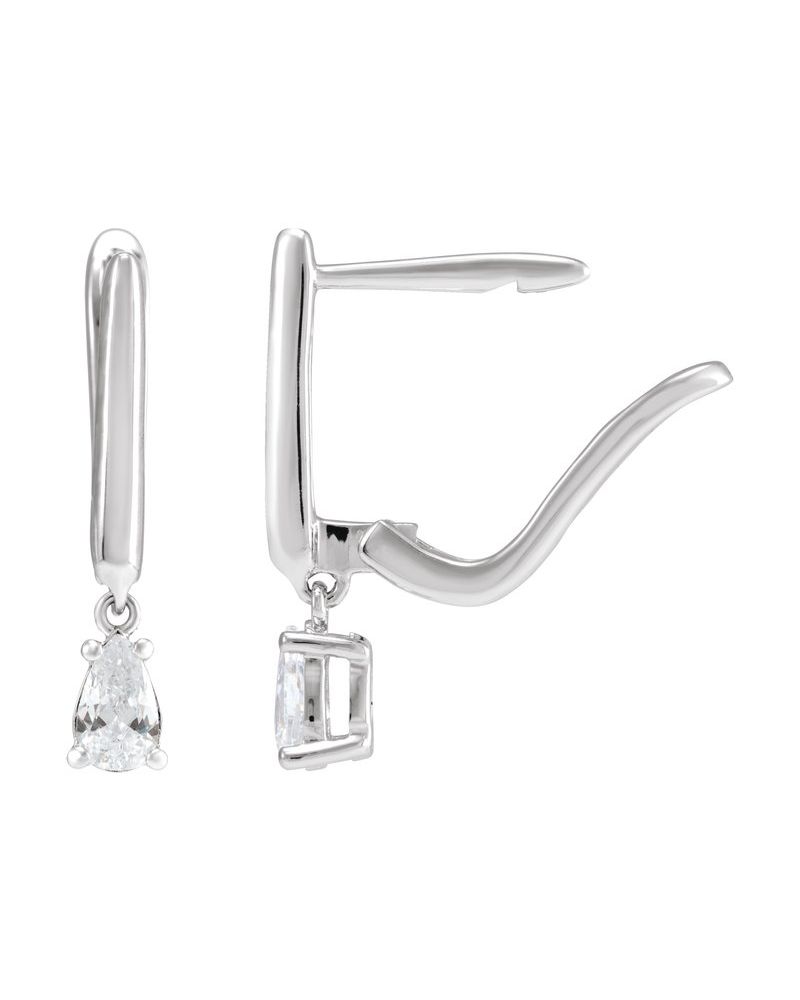 Brinco em Ouro 14k com Diamantes de Laboratório – Modelo 9