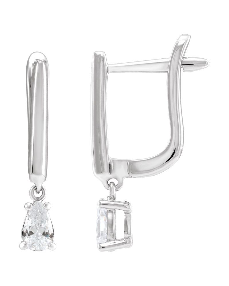 Brinco em Ouro 14k com Diamantes de Laboratório – Modelo 9