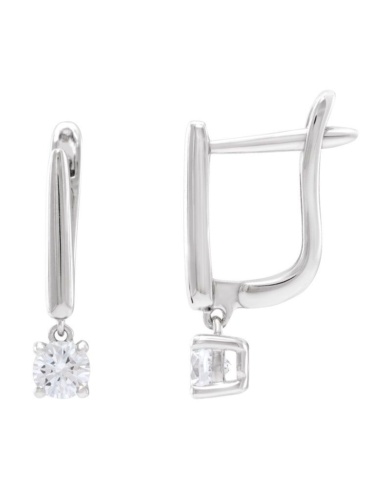 Brinco em Ouro 14k com Diamantes de Laboratório – Modelo 5