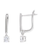 Brinco em Ouro 14k com Diamantes de Laboratório – Modelo 5