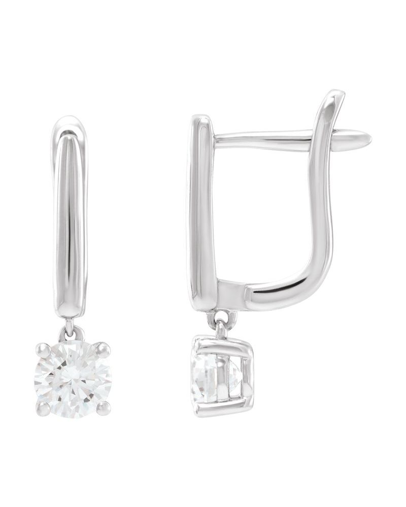 Brinco em Ouro 14k com Diamantes de Laboratório – Modelo 5