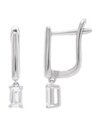 Brinco em Ouro 14k com Diamantes de Laboratório – Modelo 10