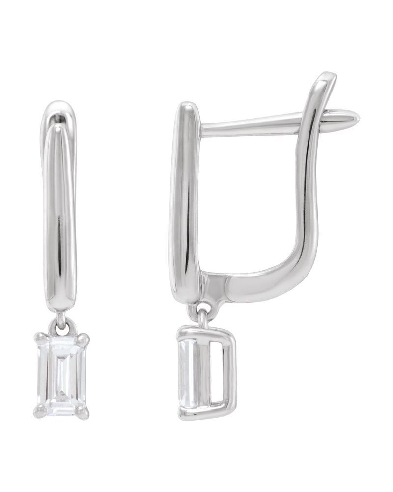 Brinco em Ouro 14k com Diamantes de Laboratório – Modelo 10
