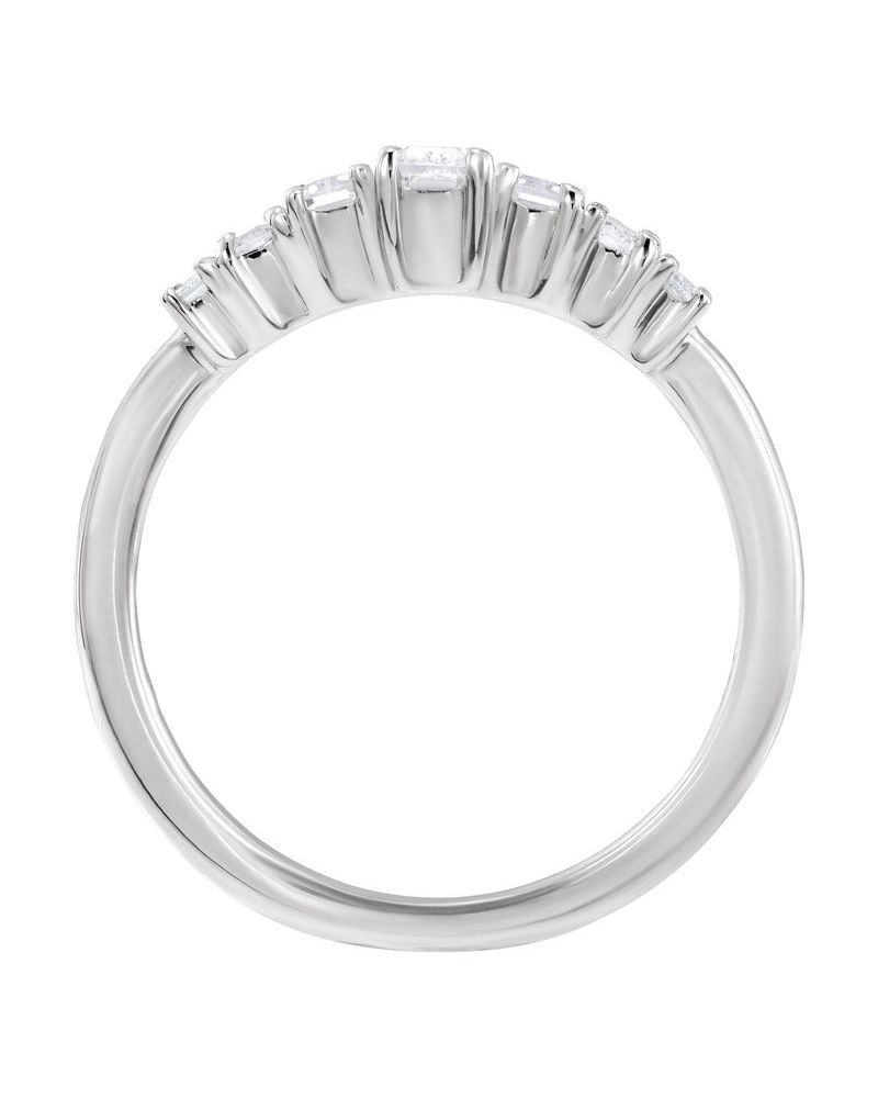 Anel em Ouro 14k com Diamantes de Laboratório – Modelo 3