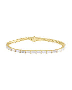 Pulseira Riviera em Ouro 14k com Diamantes de Laboratório – Modelo 17