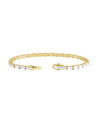 Pulseira Riviera em Ouro 14k com Diamantes de Laboratório – Modelo 17