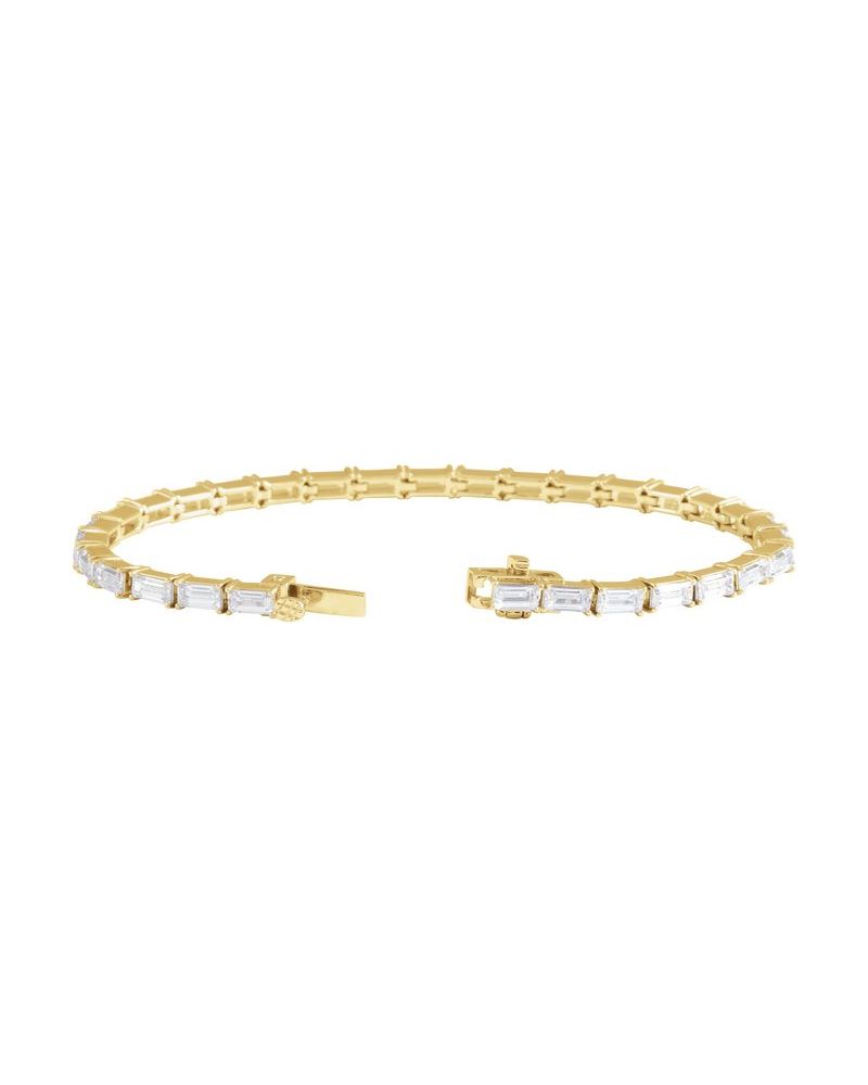 Pulseira Riviera em Ouro 14k com Diamantes de Laboratório – Modelo 17