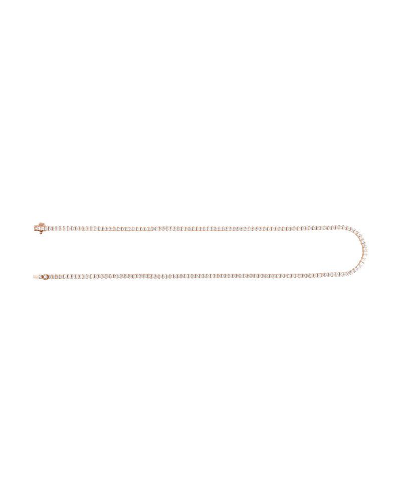 Colar Riviera em Ouro 14k com Diamantes de Laboratório – Modelo 10