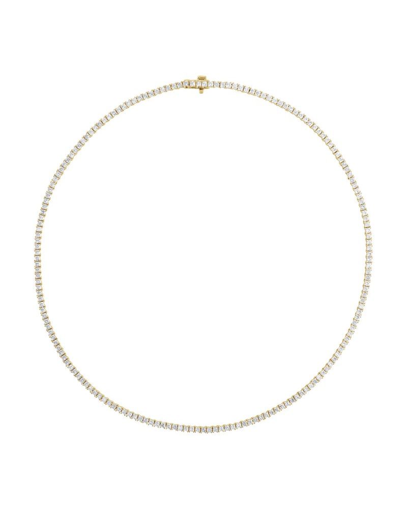 Colar Riviera em Ouro 14k com Diamantes de Laboratório – Modelo 10