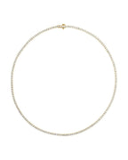 Colar Riviera em Ouro 14k com Diamantes de Laboratório – Modelo 10