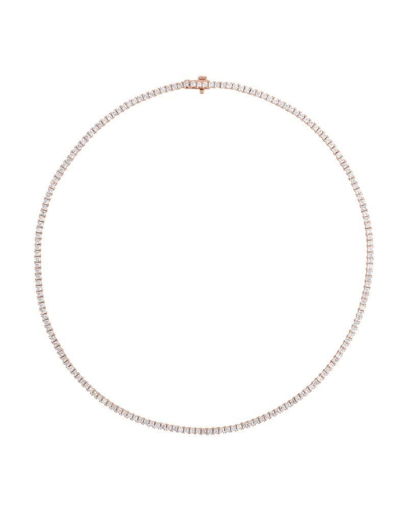 Colar Riviera em Ouro 14k com Diamantes de Laboratório – Modelo 10