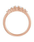 Anel em Ouro 14k com Diamantes de Laboratório – Modelo 3