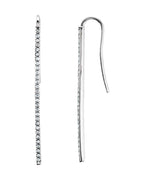 Brinco Barra em Ouro 14k com Diamantes Naturais – Modelo 5