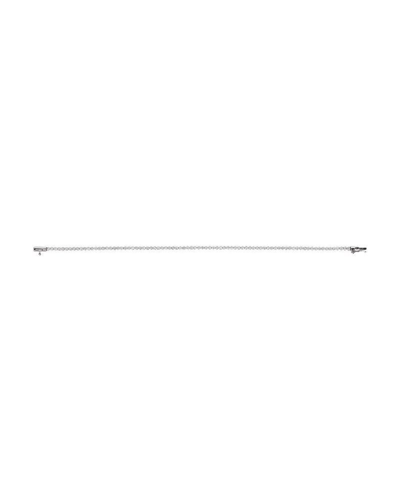 Pulseira Riviera Leve em Ouro 14k com Diamantes Naturais