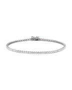 Pulseira Riviera Leve em Ouro 14k com Diamantes de Laboratório