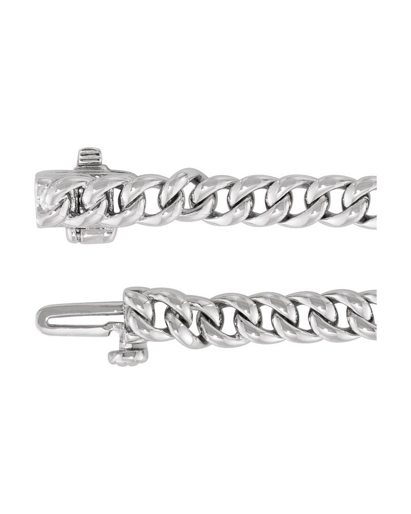 Pulseira Elos Cravejada em Ouro 14k com Diamantes Naturais – Modelo 3