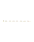 Pulseira Elos Cravejada em Ouro 14k com Diamantes de Laboratório – Modelo 2