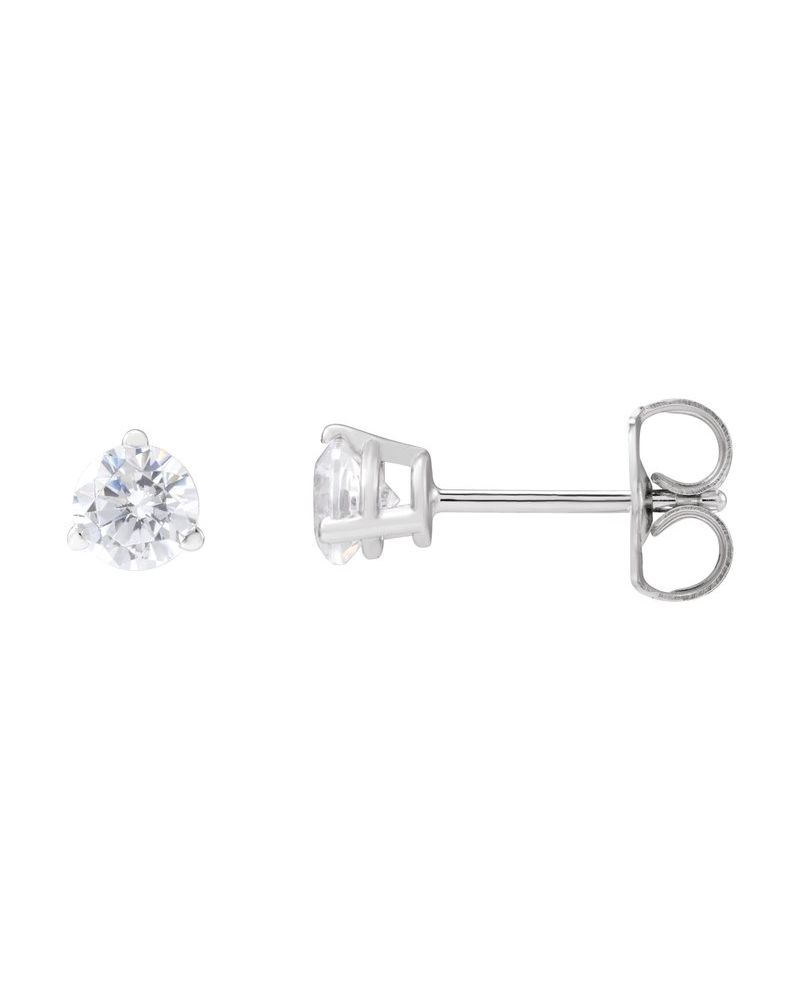 Brinco Ponto de Luz em Ouro 14k com Diamantes de Laboratório – Modelo 3