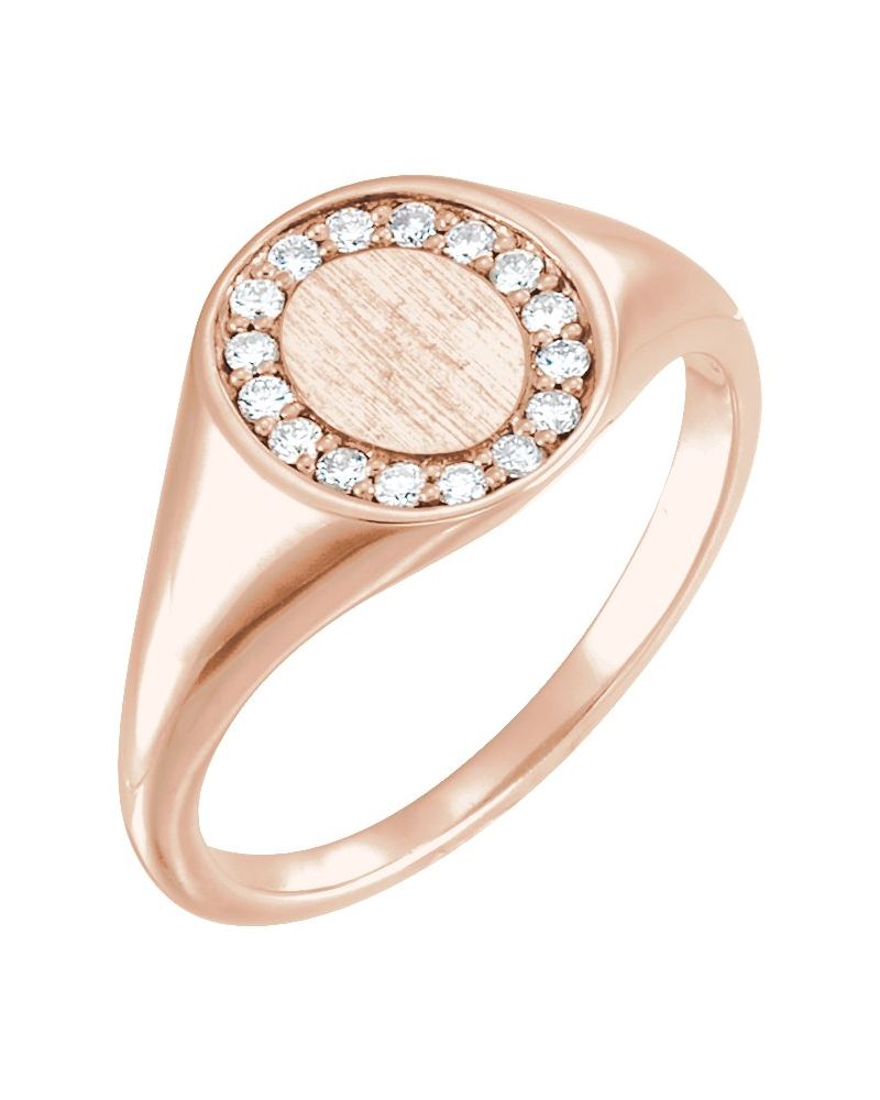 Anel Oval Chevalier Halo em Ouro 14k com Diamantes Naturais