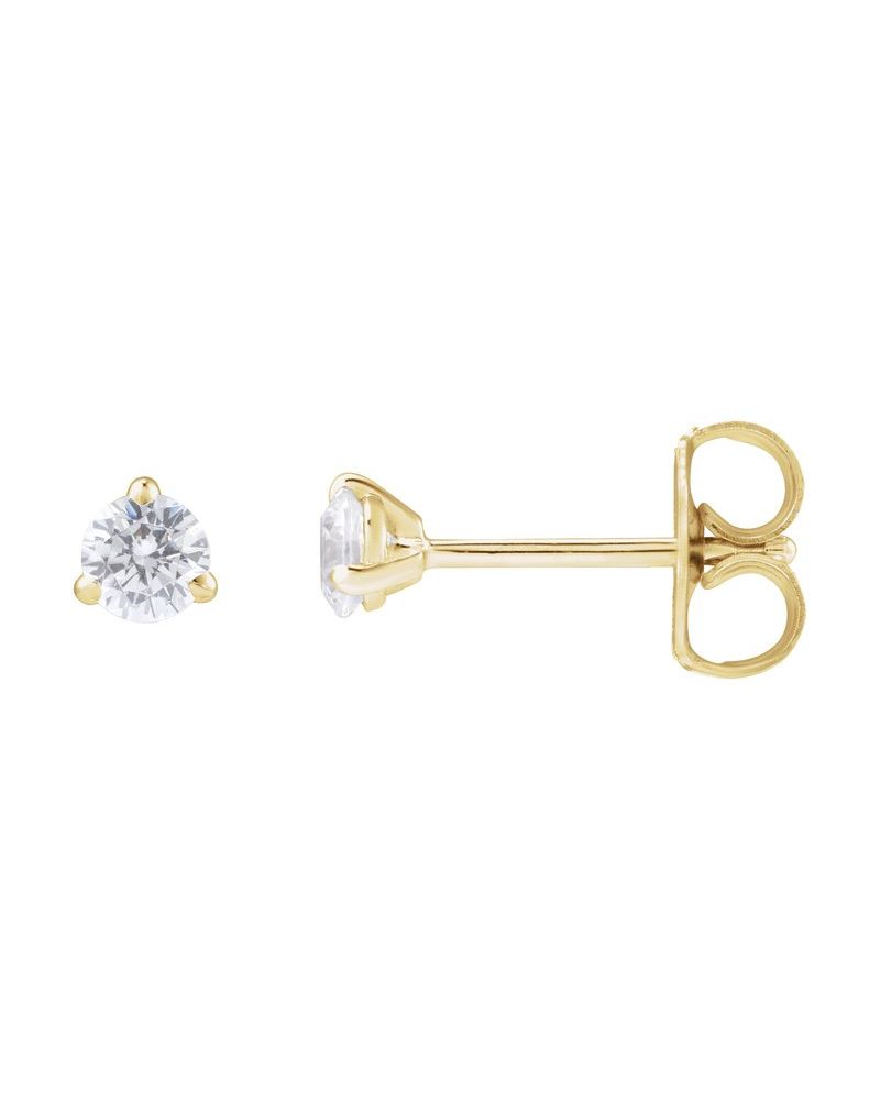 Brinco Ponto de Luz Coquetel em Ouro 14k com Diamantes de Laboratório
