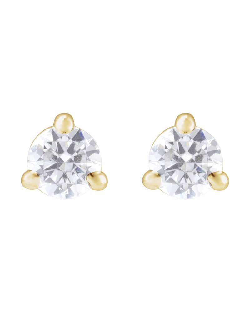 Brinco Ponto de Luz Coquetel em Ouro 14k com Diamantes de Laboratório