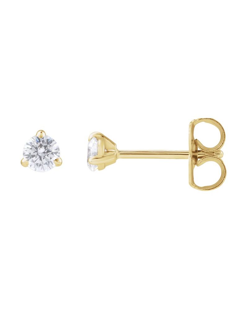 Brinco Ponto de Luz Coquetel em Ouro 14k com Diamantes de Laboratório