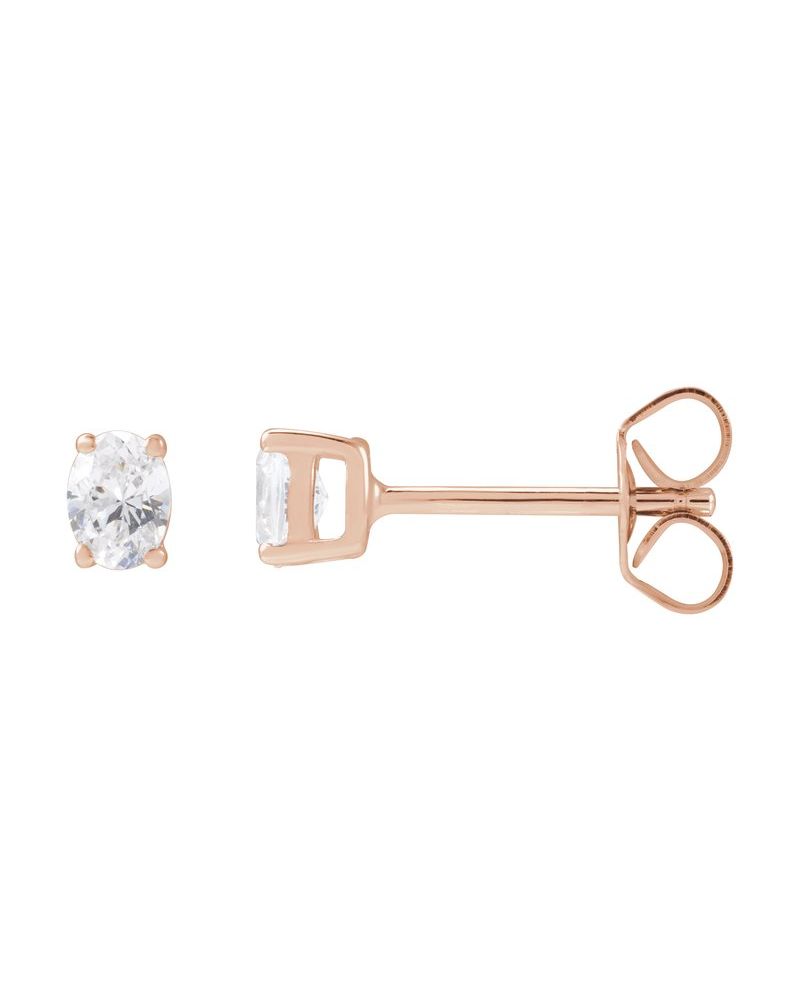 Brinco Ponto de Luz em Ouro 14k com Diamantes de Laboratório – Modelo 5
