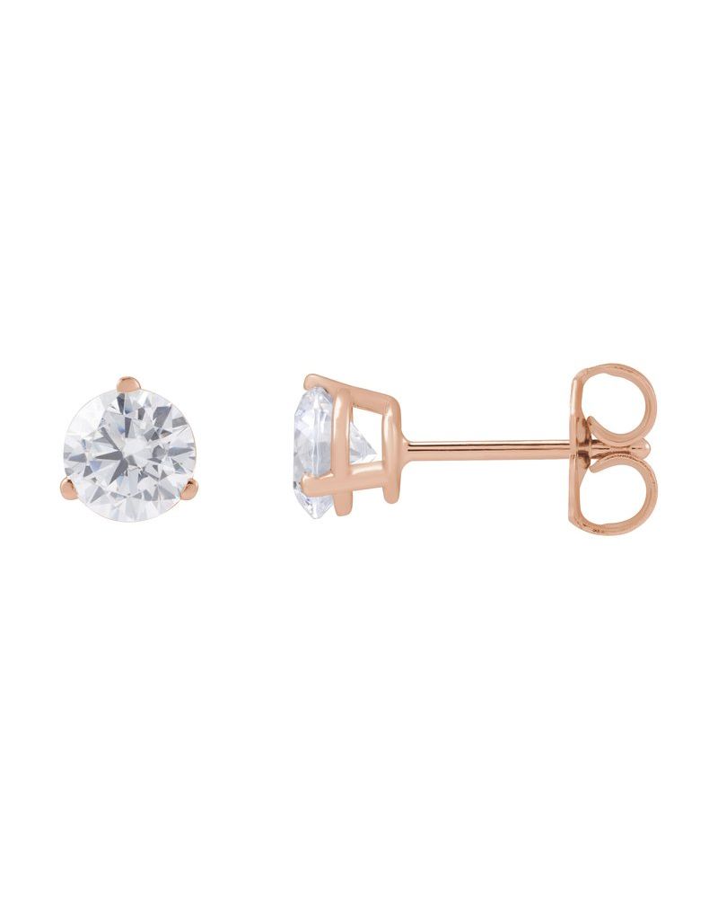 Brinco Ponto de Luz em Ouro 14k com Diamantes de Laboratório – Modelo 3